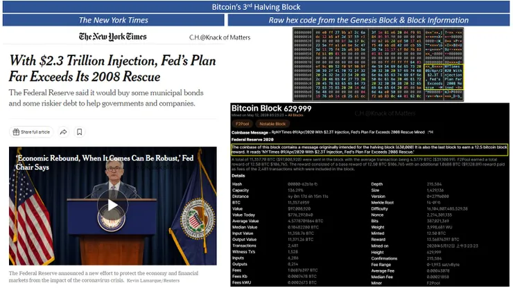 比特幣第三次產量減半的區塊資訊