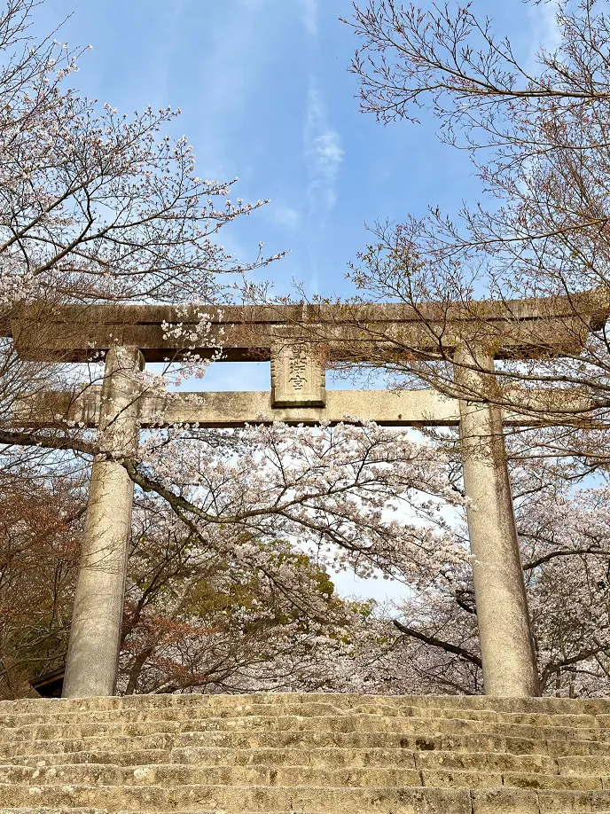寶滿宮 竈門神社 一の鳥居
