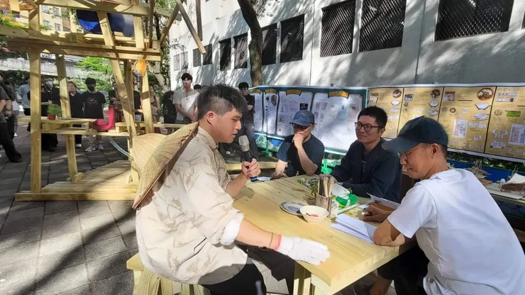 褚老師拍攝的台灣滷肉飯精神