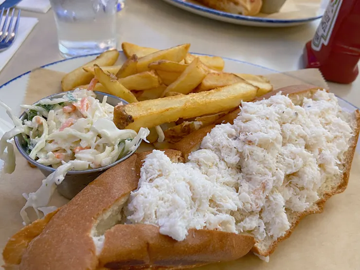 Legal Sea Foods蟹肉堡