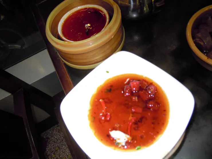 不要錢狂加的透紅辣油