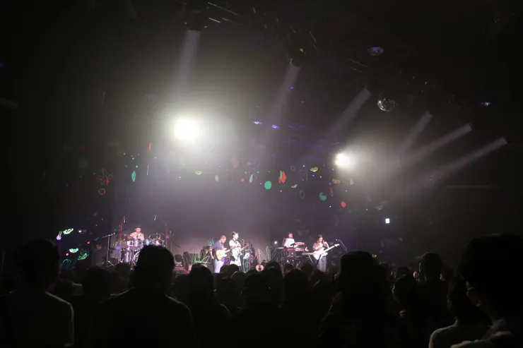 與台下觀眾互動的休息時間