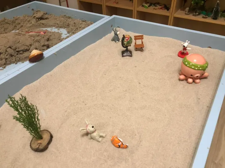 乾濕沙盤與小擺飾們