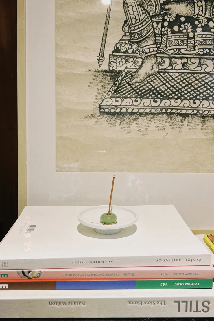 掃拖完後點一隻香