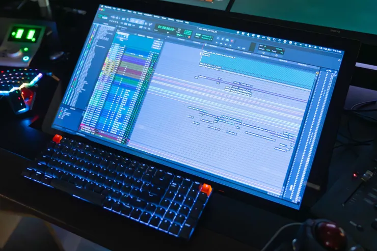 「觀眾聽到的是取用了非常多聲音的成品，各種聲音各佔一點，互相混合、堆疊在一起的成果。」