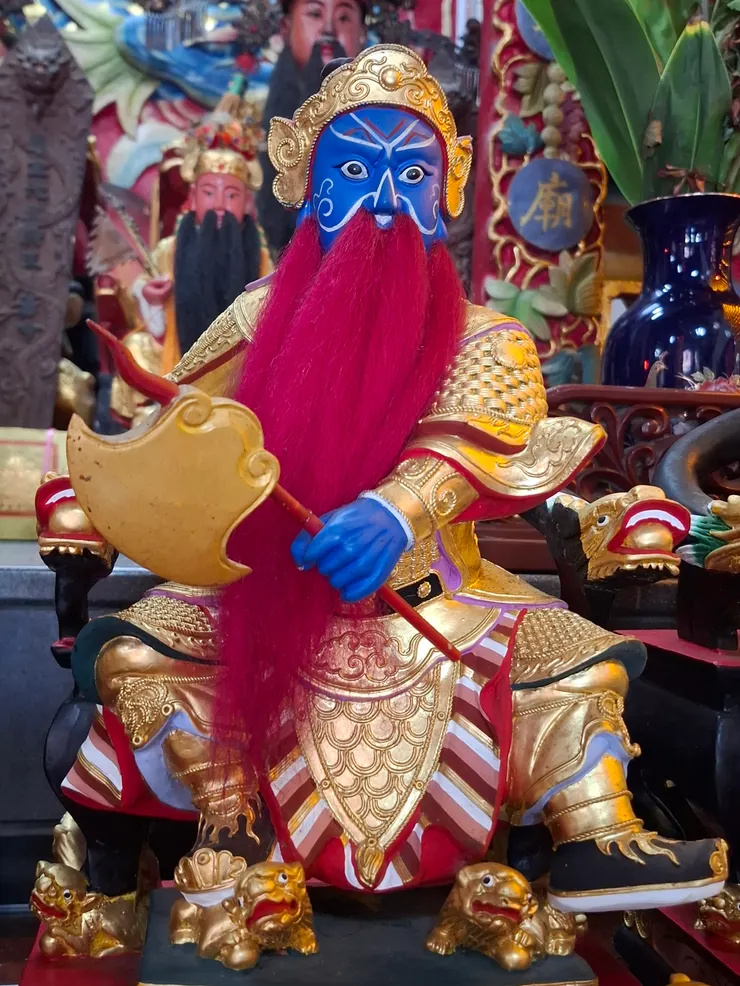 港南順天宮 單府王爺 神尊