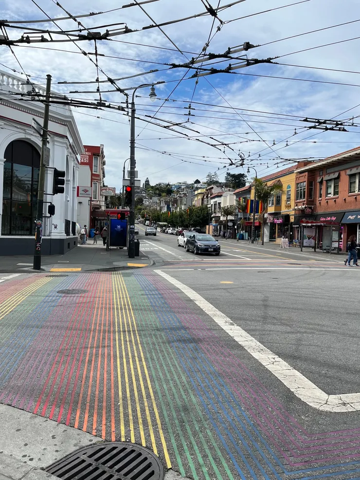 The Castro 卡斯楚 - 彩虹斑馬線