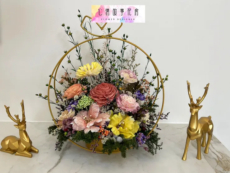 台南乾燥花選擇:心情故事花房