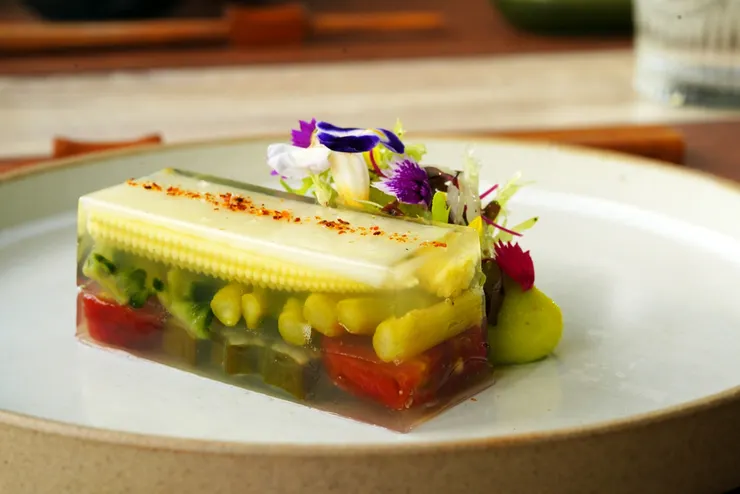 高雄蔬食餐廳「仙桃素」米其林指南推薦│私藏法式素食餐廳│精緻