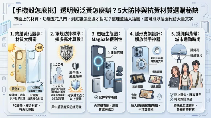 手機殼怎麼挑