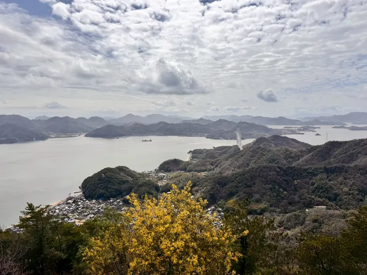 向島上瞭望，瀨戶內海真是日本命脈