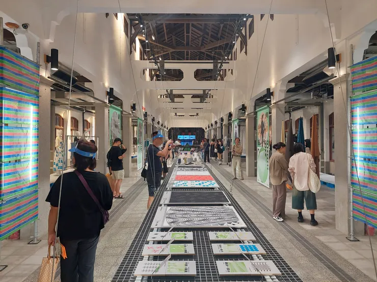 今年台灣設計展在西市場的展，踅台南．造市場。