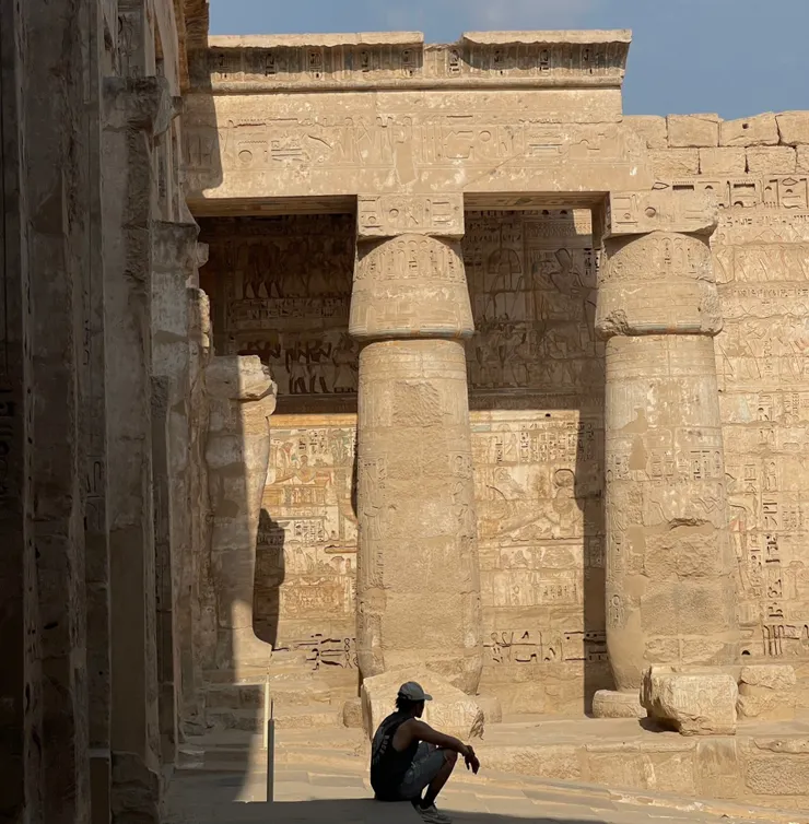 靜靜感受流動在開放式庭院裡的過去與現在-The Medinet Habu(哈布神廟)