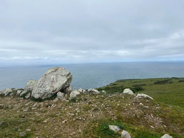 ▲路見一石，決定要走過來看看