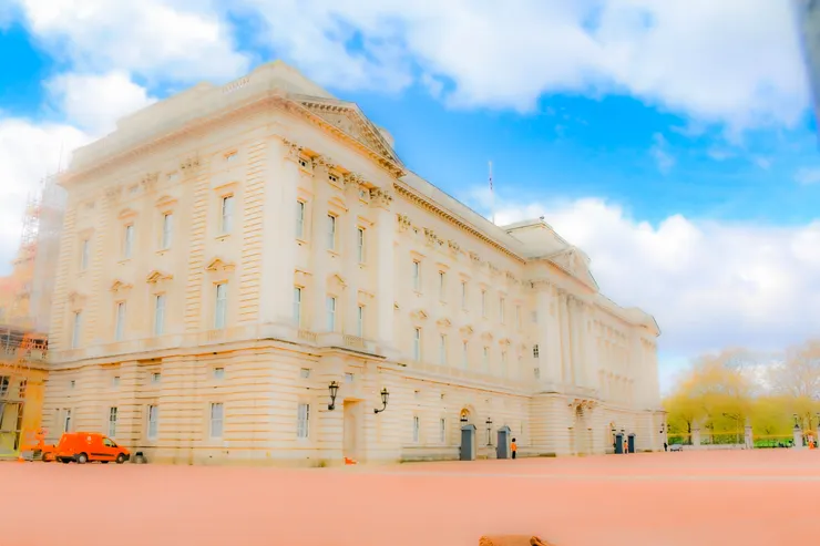 白金漢宮(Buckingham Palace)外一景