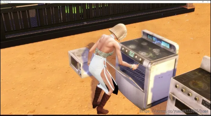 南希還特地幫我修好爐子才回去。