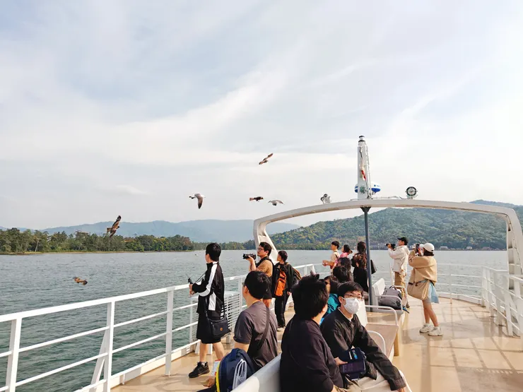 乘客拍得不亦樂乎