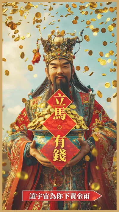 《立馬有錢》——讓宇宙為你下黄金雨