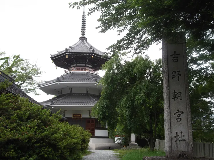 南朝的吉野宮跡 (Photo Credit ：Cathy Tsai)