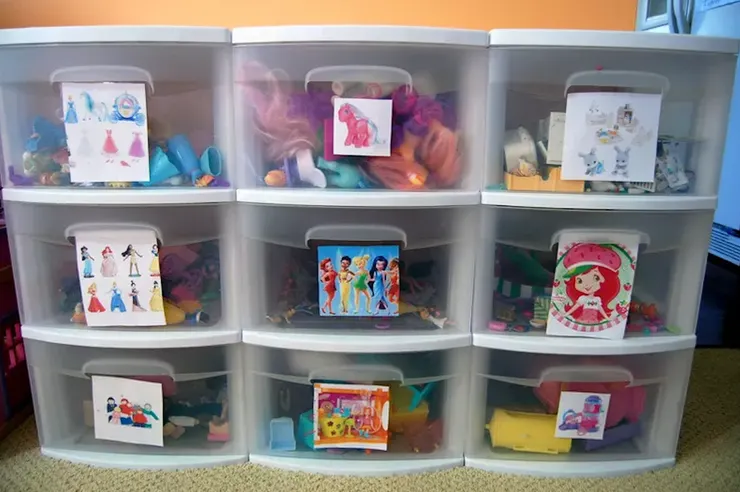 孩子版的創意收納第五招：清楚明瞭的方式幫助學習收納