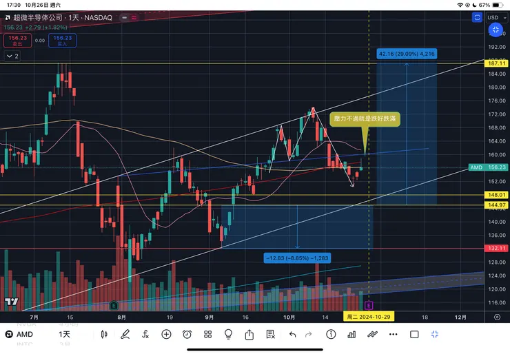 超微半導體AMD日線