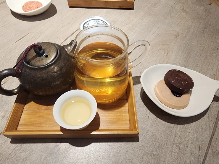 樹樂集 - 我點了一壺靜心清淡的台灣茶「靜心」