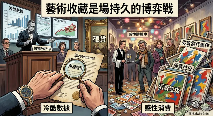 錨定各種分析與因素、絕不因感性而衝動購買藝術品， 這場持久的藝術博弈戰，你終究定是贏家