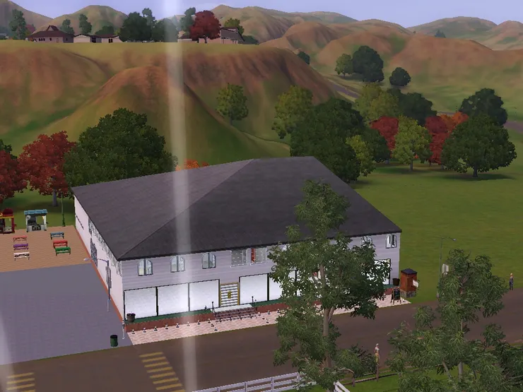 一一座落的地段環境很優美！