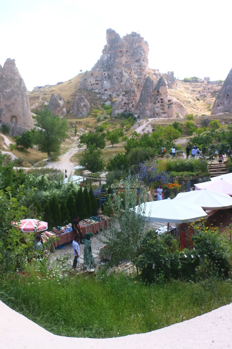 Uçhisar Castle，攝影於Cappadocia, Turkey 2023