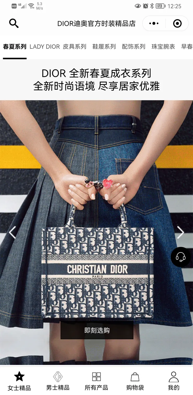 Dior微信網店