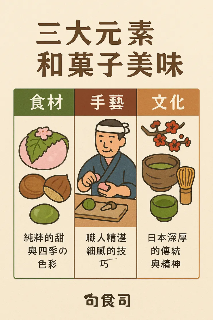 和菓子的「三重美味哲學」