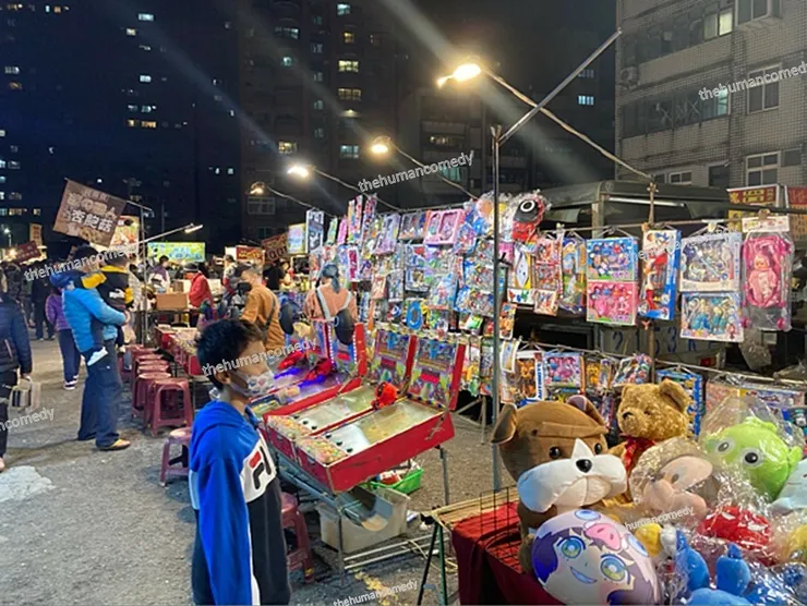 沙崙夜市 彈珠台