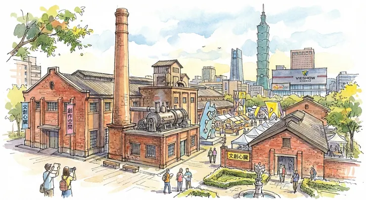 從製造工廠到文創心臟的華麗轉身