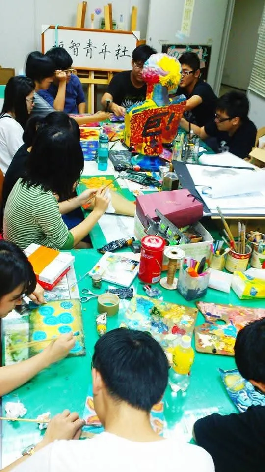 台北教育大學西畫社                                                                  梵靈乾坤工作室提供