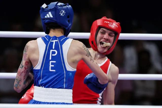 圖為黃筱雯重創Petrova畫面,引用自Yahoo運動新聞。