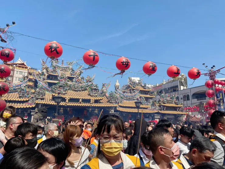 ▲朝天宮拜天公儀式