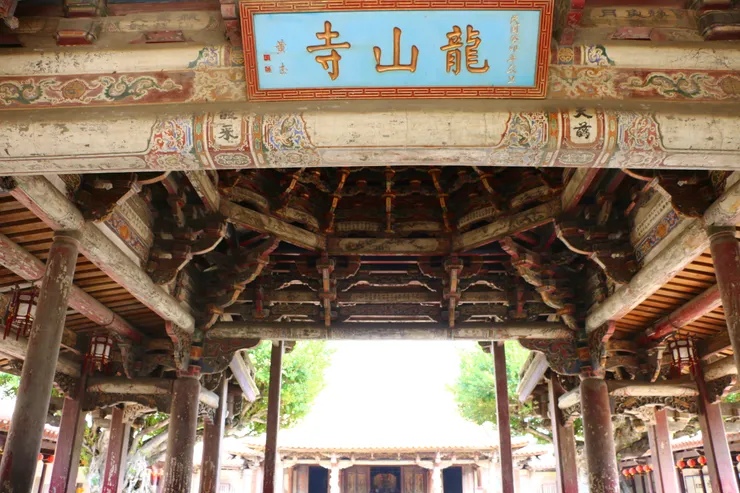 鹿港龍山寺，攝影於2021