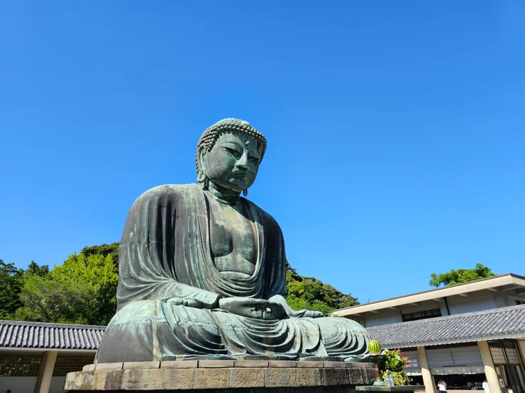 日本三大佛之一的鐮倉大佛