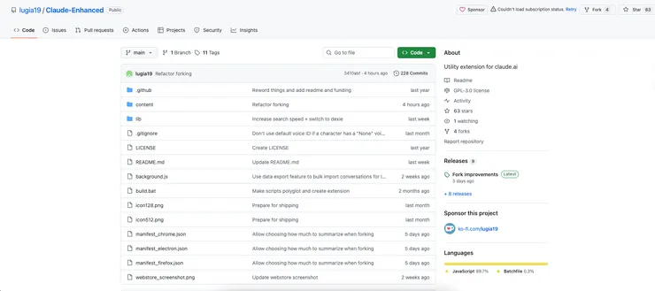 Claude-Enhanced Github