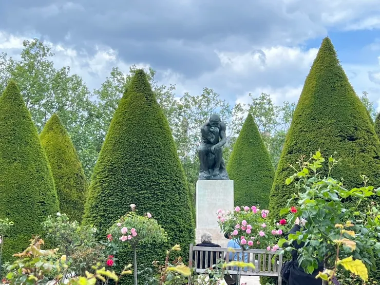 "The Thinker" by Rodin