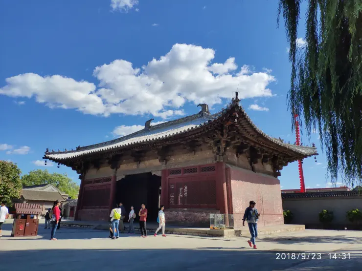 遼，薊縣獨樂寺山門，作者自攝