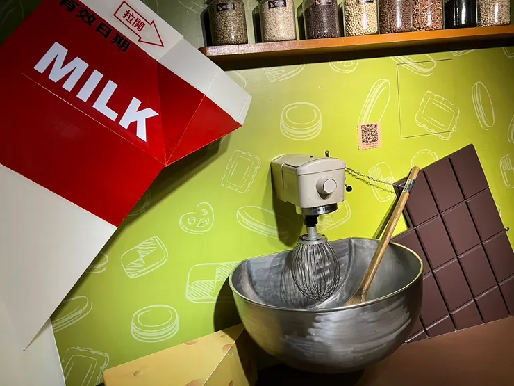 餅乾介紹觀光走道2