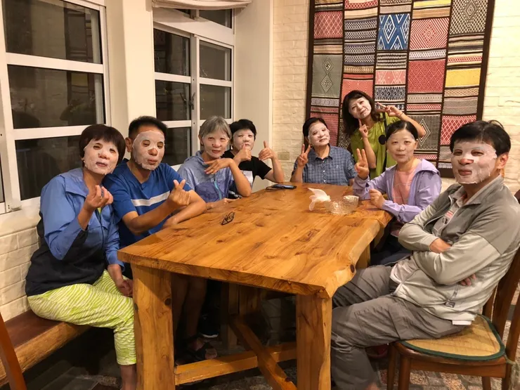 體驗愛玉面膜