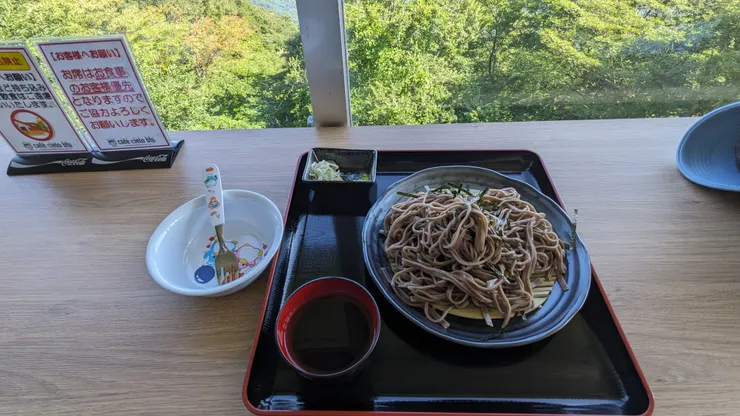 山上清涼的蕎麥麵