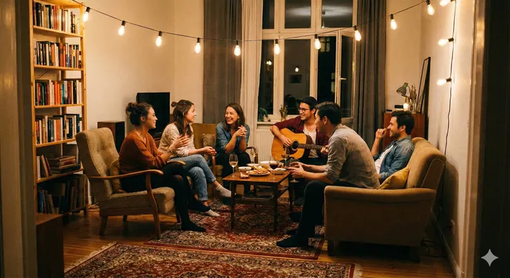 小而美的社交場合，讓我心曠神怡