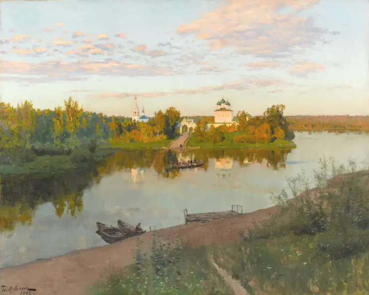 “Evening Bell”, Issac Levitan,1890