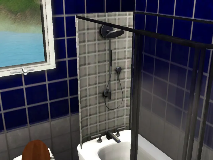 仔細一看才發現這個蓮蓬頭+水龍頭很細緻，有淋雨mode和手提蓮蓬頭。