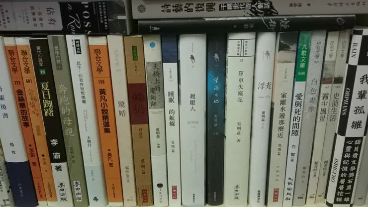 想放照片，讓這文章不要只有文字而已。但實在不知道要放什麼，只好放自己的書櫃照片