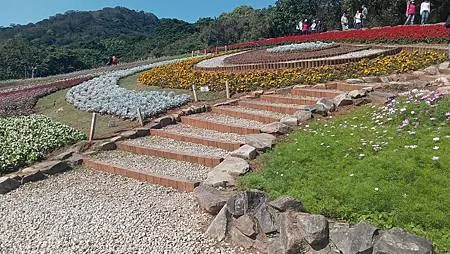 [台北旅遊]凱達格蘭族北投社到北投區三層崎公園花海、大冠鷲著