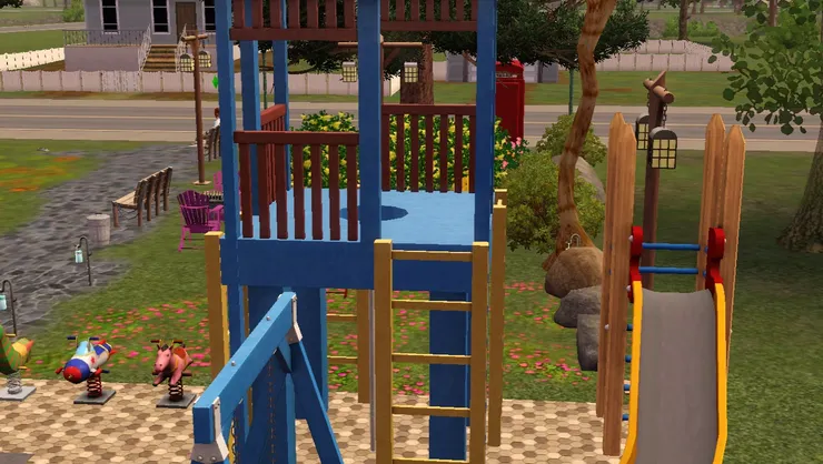 以前的小孩和父母真的一無所懼,爬上爬下摔傷了,拍拍身上的污物又起來再玩,現在的小孩超矜貴。